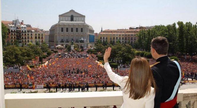 Rey  Felipe de España, eleva apoyo ciudadano a la monarquía al record del 75%